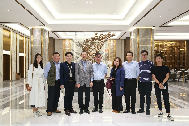 中建裝配設(shè)計(jì)院溫啟彬院長(zhǎng)一行蒞臨金牌企業(yè)，(圖1)
